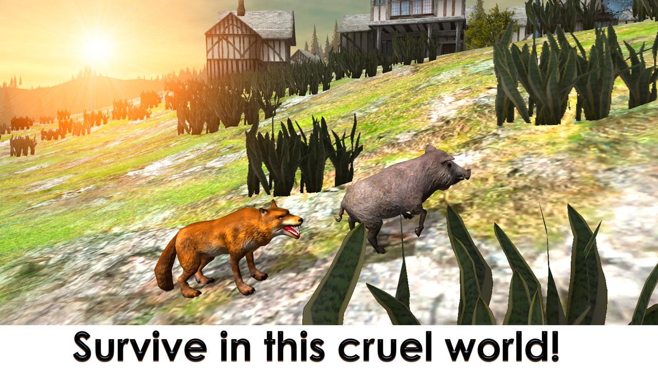 Wild Dog Survival Simulator 3D