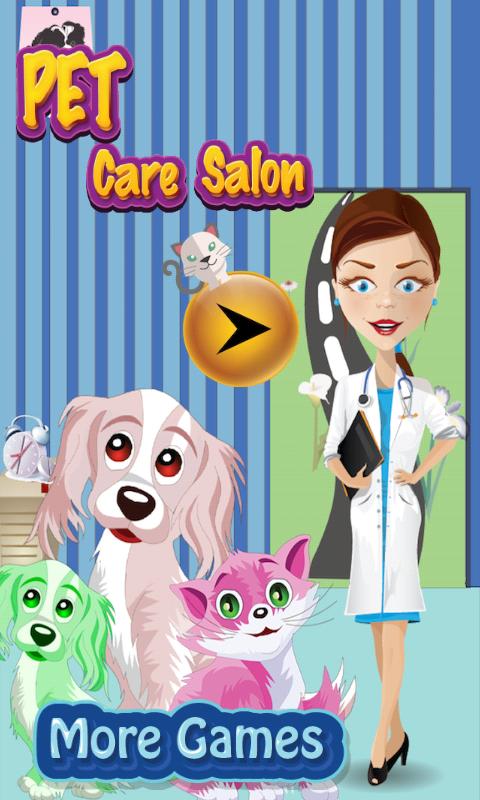 Pet Care Salon Games for Girls