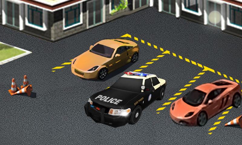 Simulator: Police Car Parking