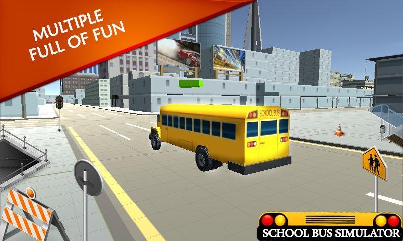Schoolbus Driving 3D Sim