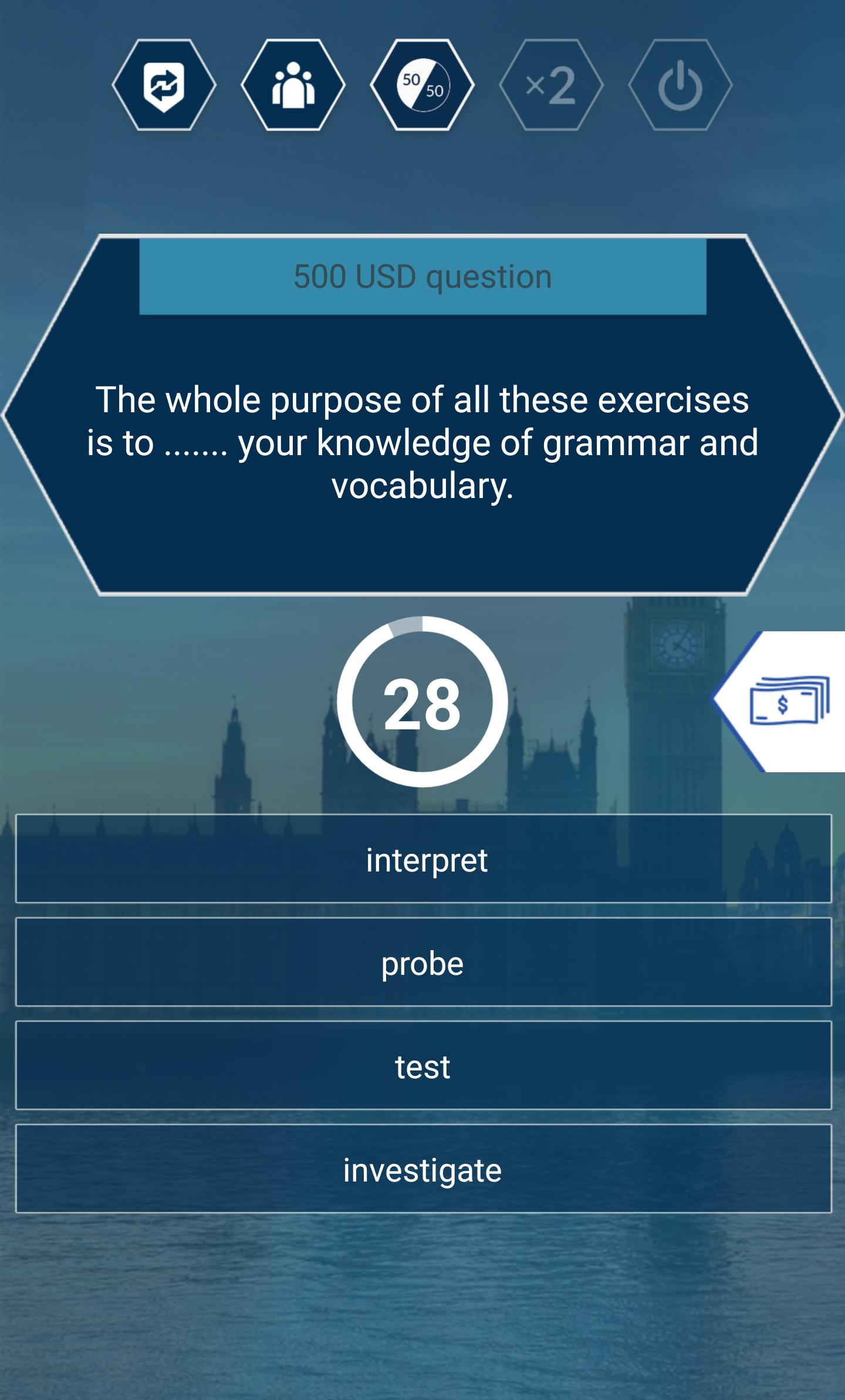 English Language Learning Game