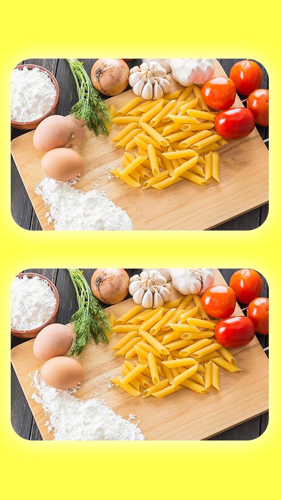 Spot The Differences - Food