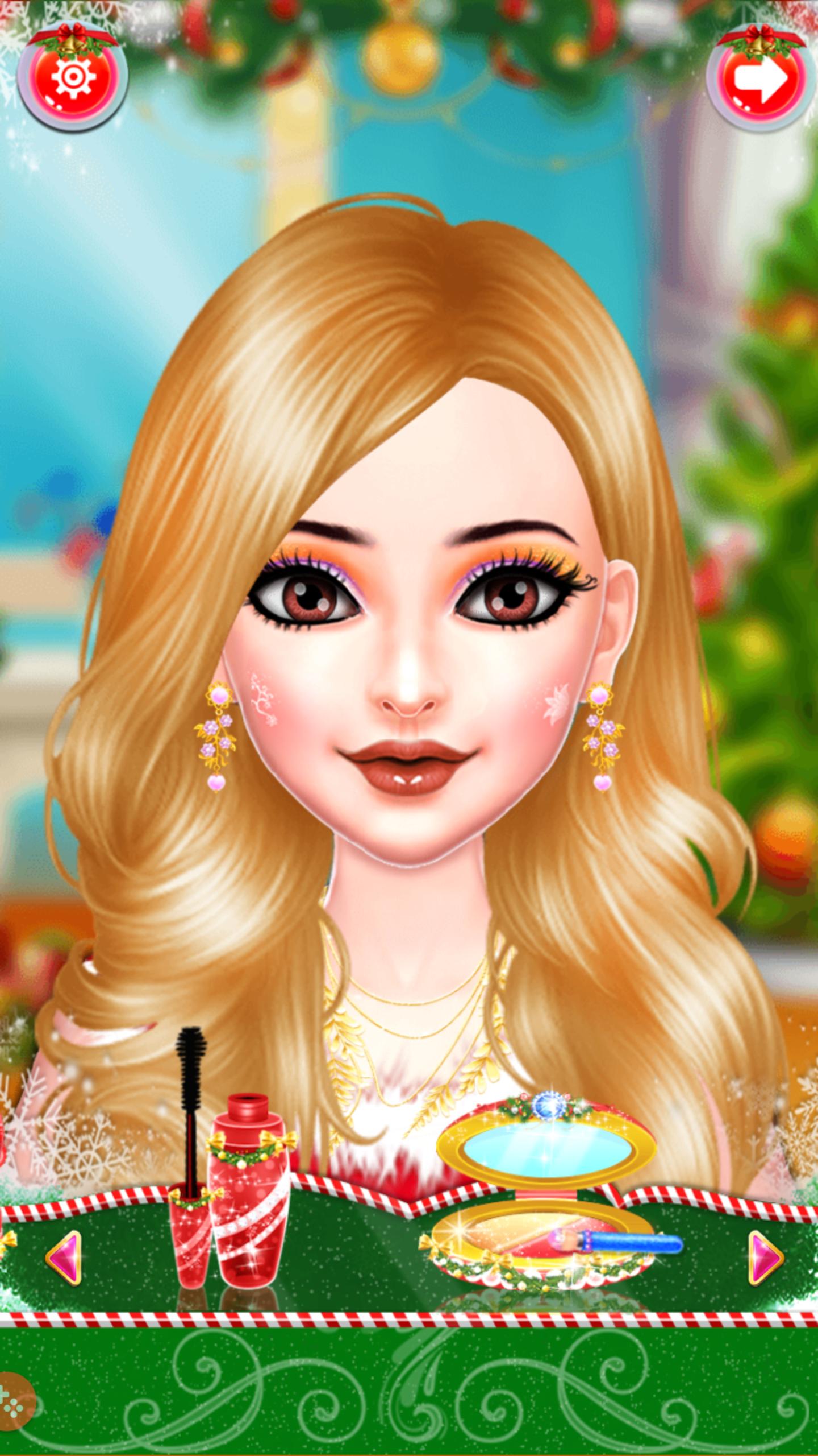 Christmas Girl Makeover