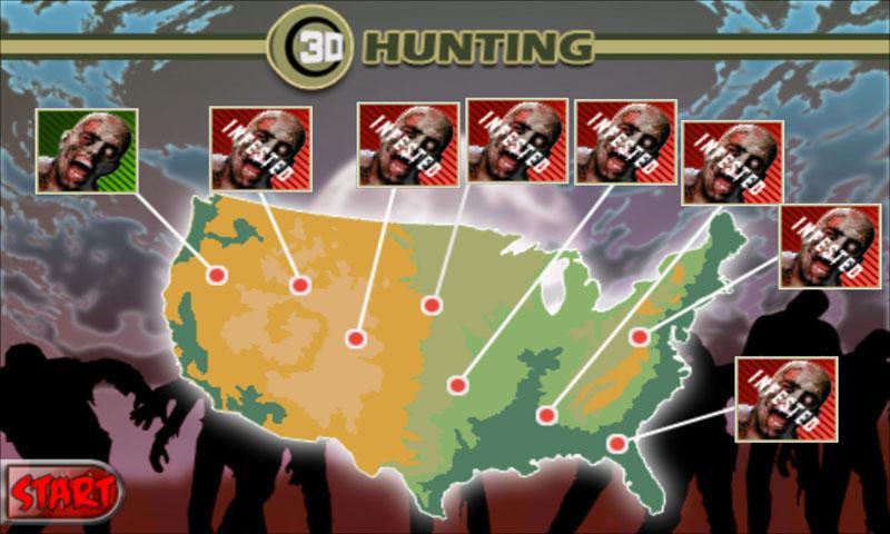 3D Hunting: Zombies Reloaded