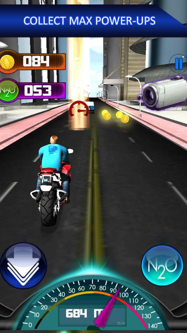Highway Racer Motorcycle Traffic Rider