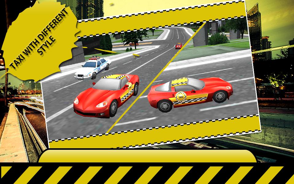Crazy Taxi Simulator 3D