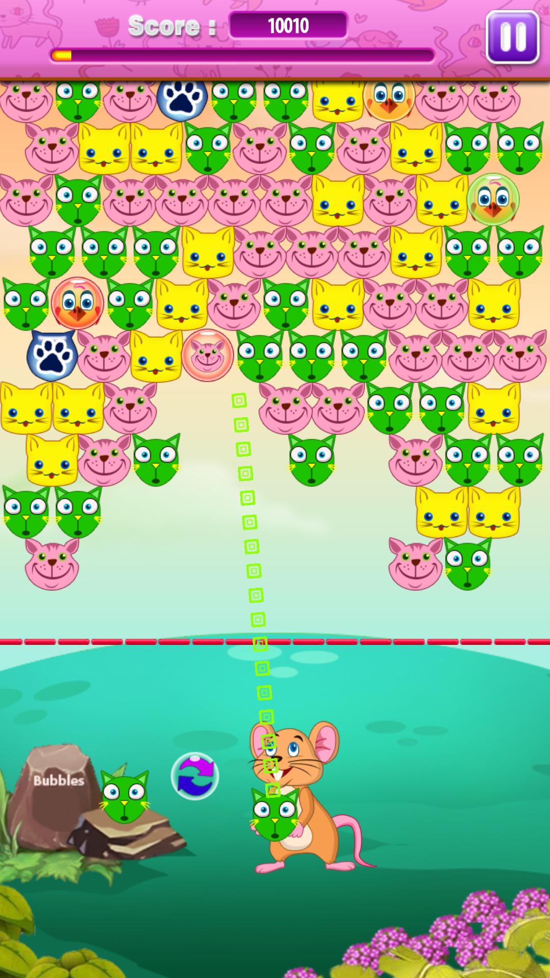 Funny Cats Bubble Shooter