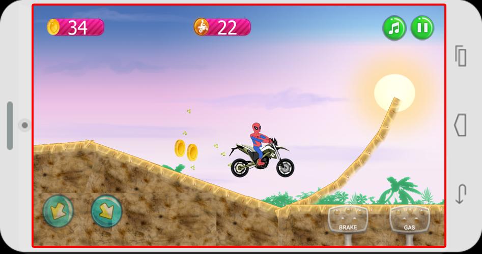 Spider Bike Climb Racing