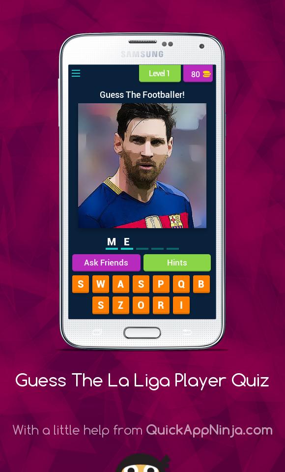 Guess The La Liga Player Quiz