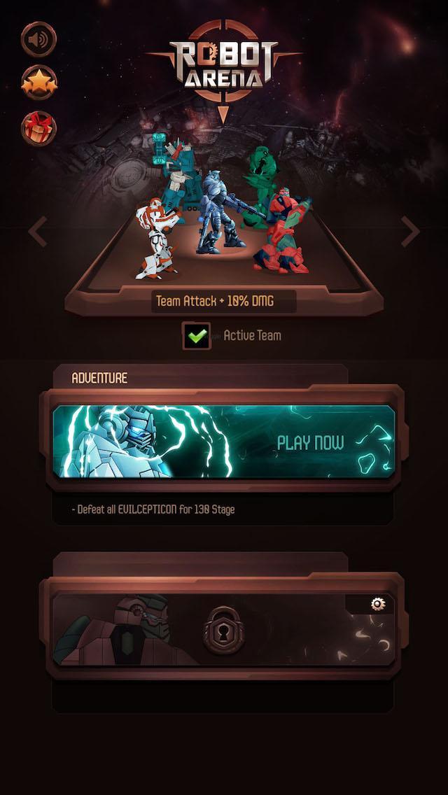 Robot Arena - RPG Heroes