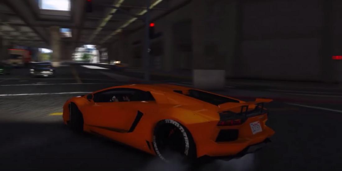 Supercar Aventador Driving 3D
