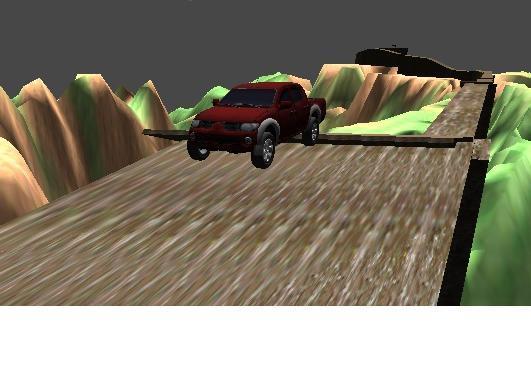 4x4 Desert Offroad Truck Stunt