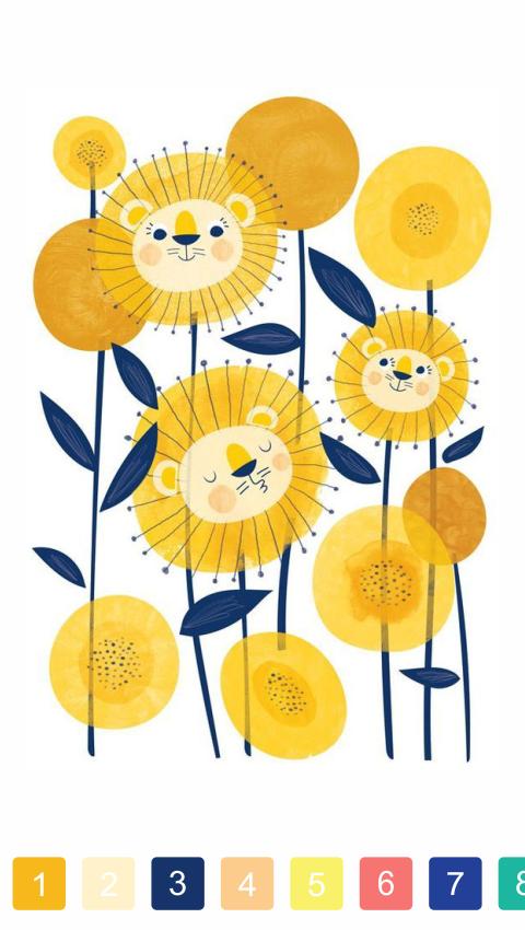 Paint by Number - Colorful Book