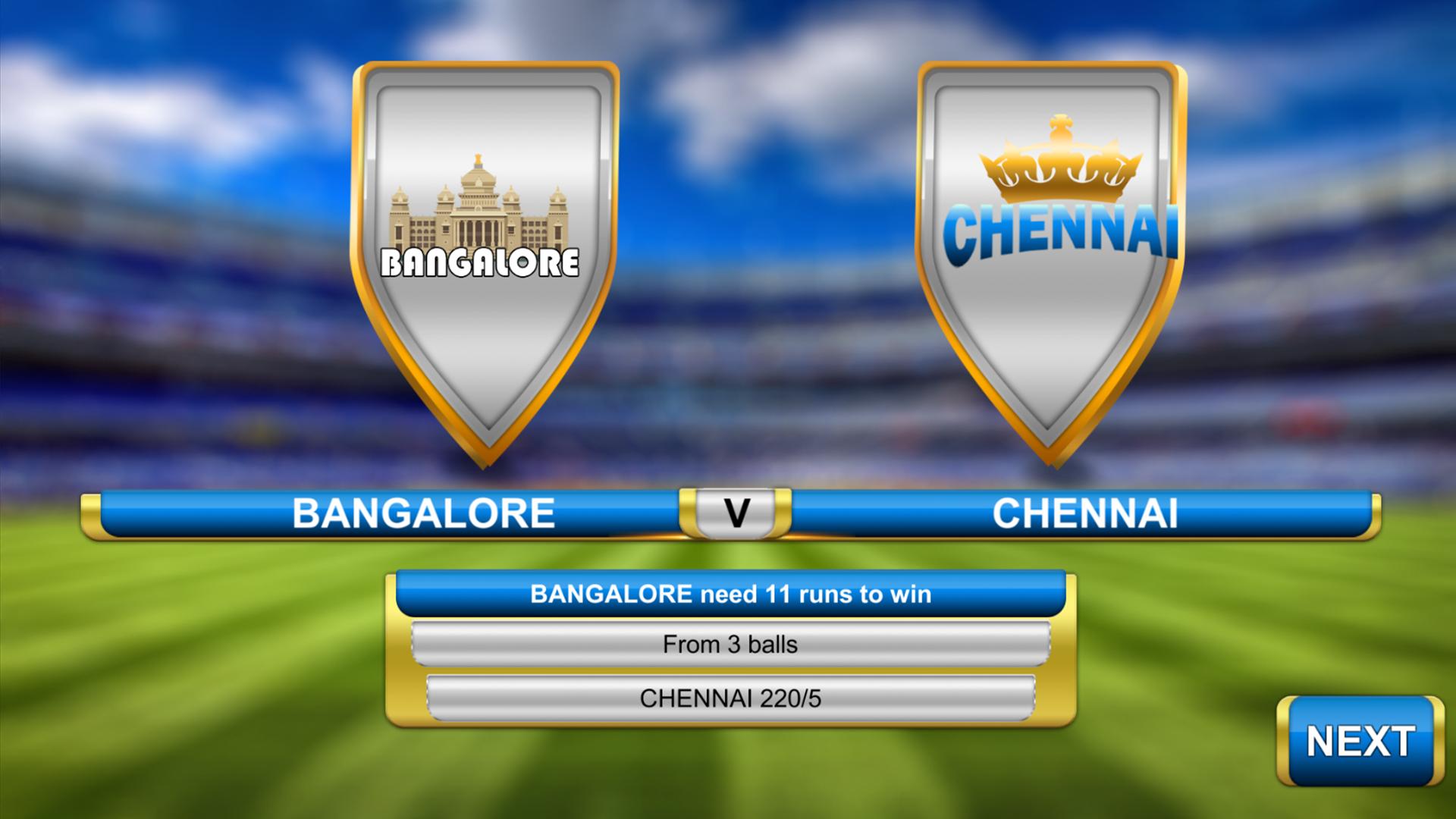 T20 Cricket Last Over