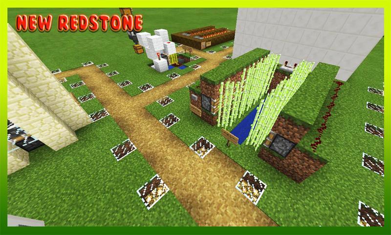 Redstone Farm. Map for Minecraft