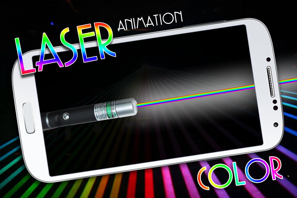 Simulator laser animation