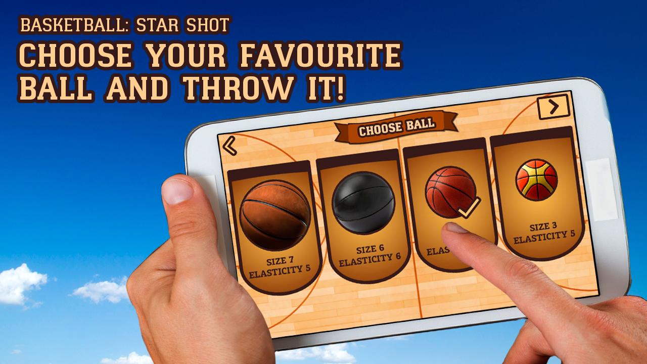 Basketball: star shot