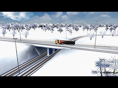 Real Truck 4x4 Snow Hill Climb