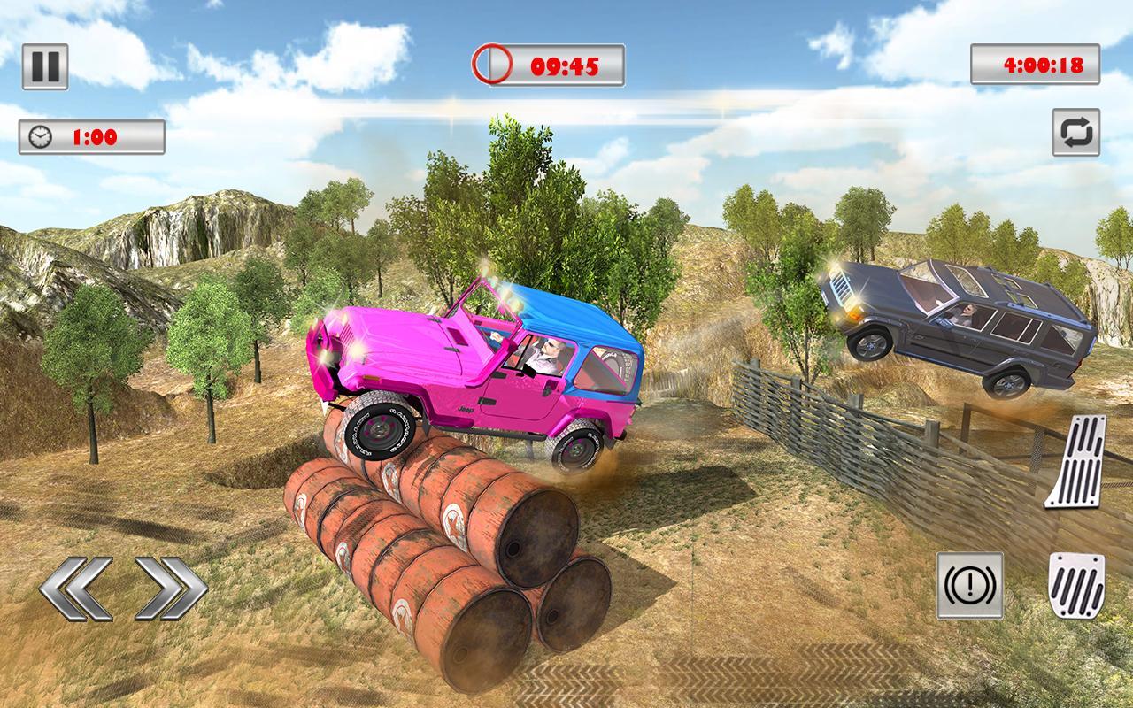 Jeep Stunts Racer Tracks