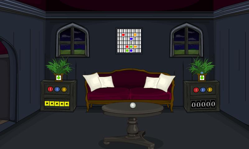 Dazzling Dark Living Room