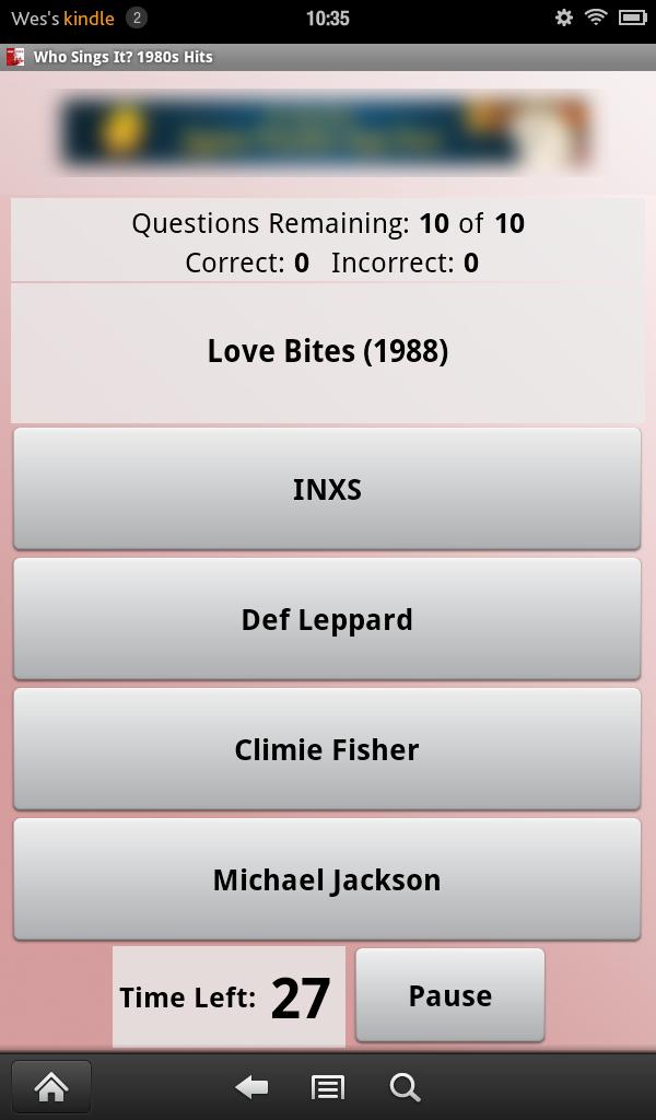 Who Sings It? 1980s Hits