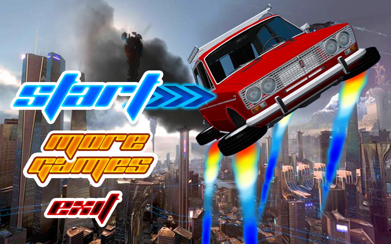 Flying Car LADA VAZ 2106 3D