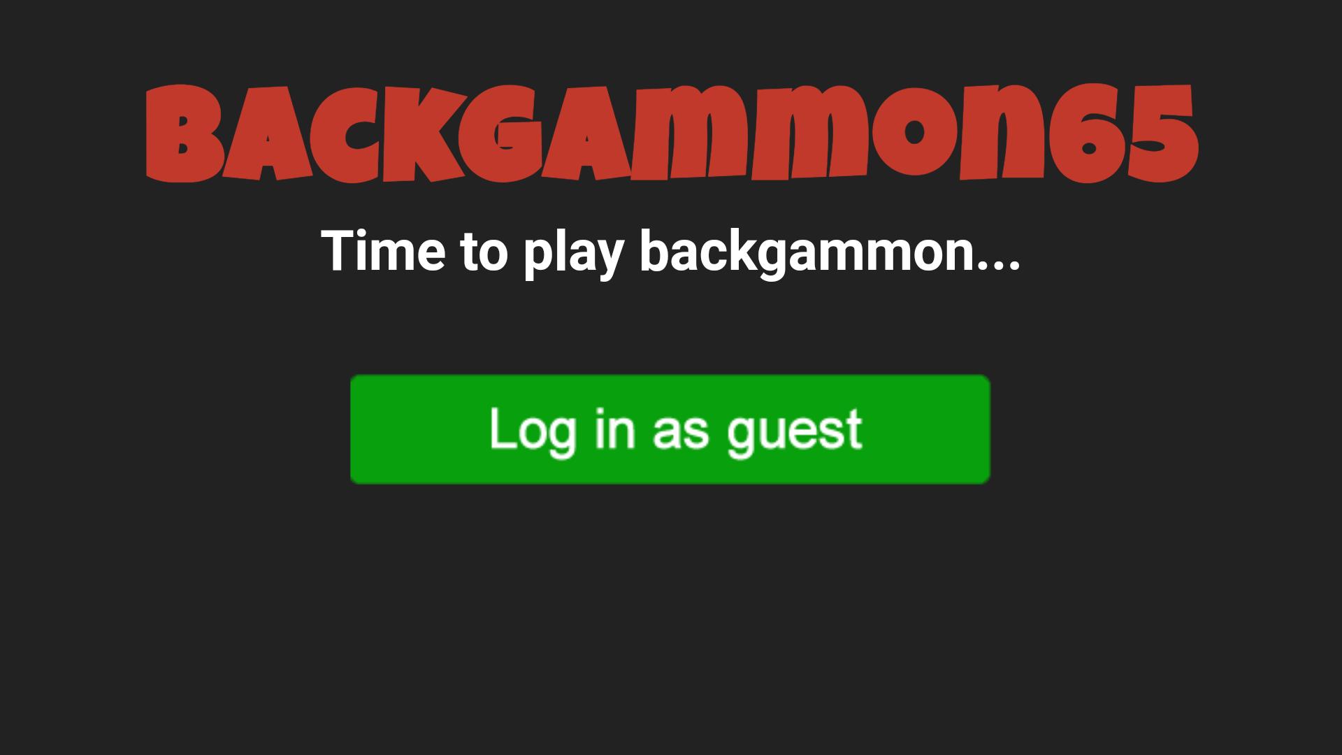 Backgammon 65