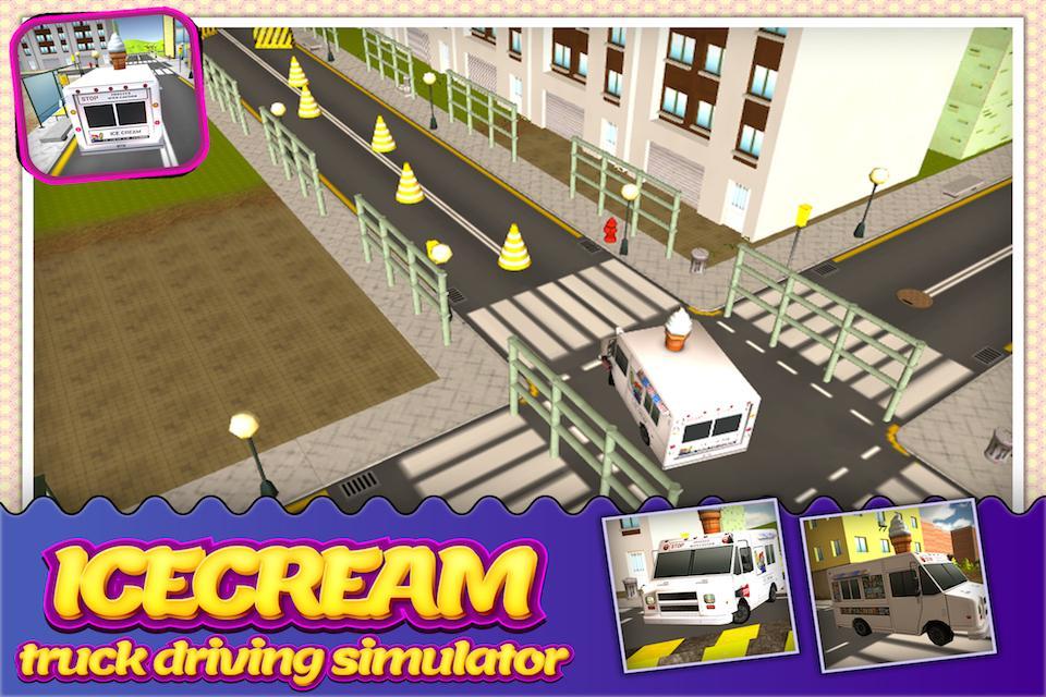 IceCream Delivery Truck Sim 3D
