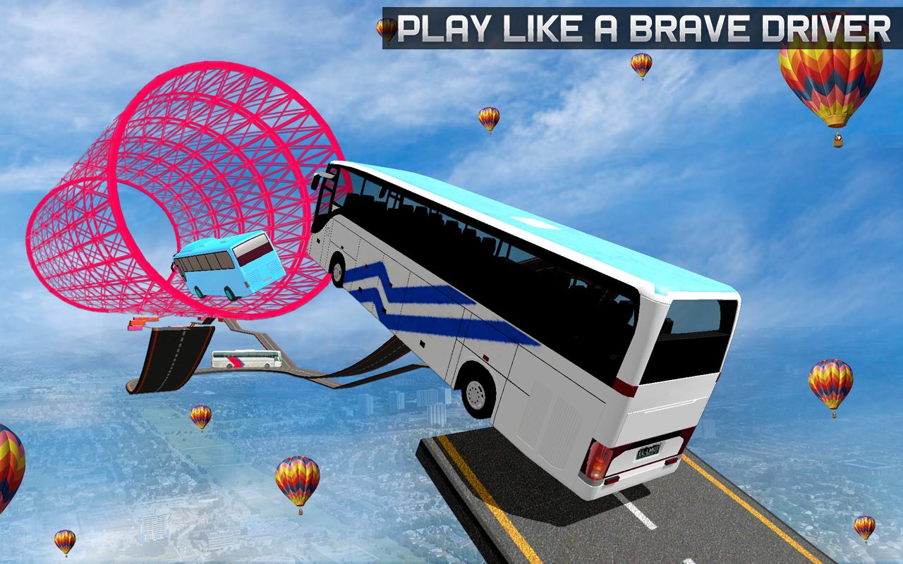 Bus Stunt Games: Impossible Track Bus Drive Sim