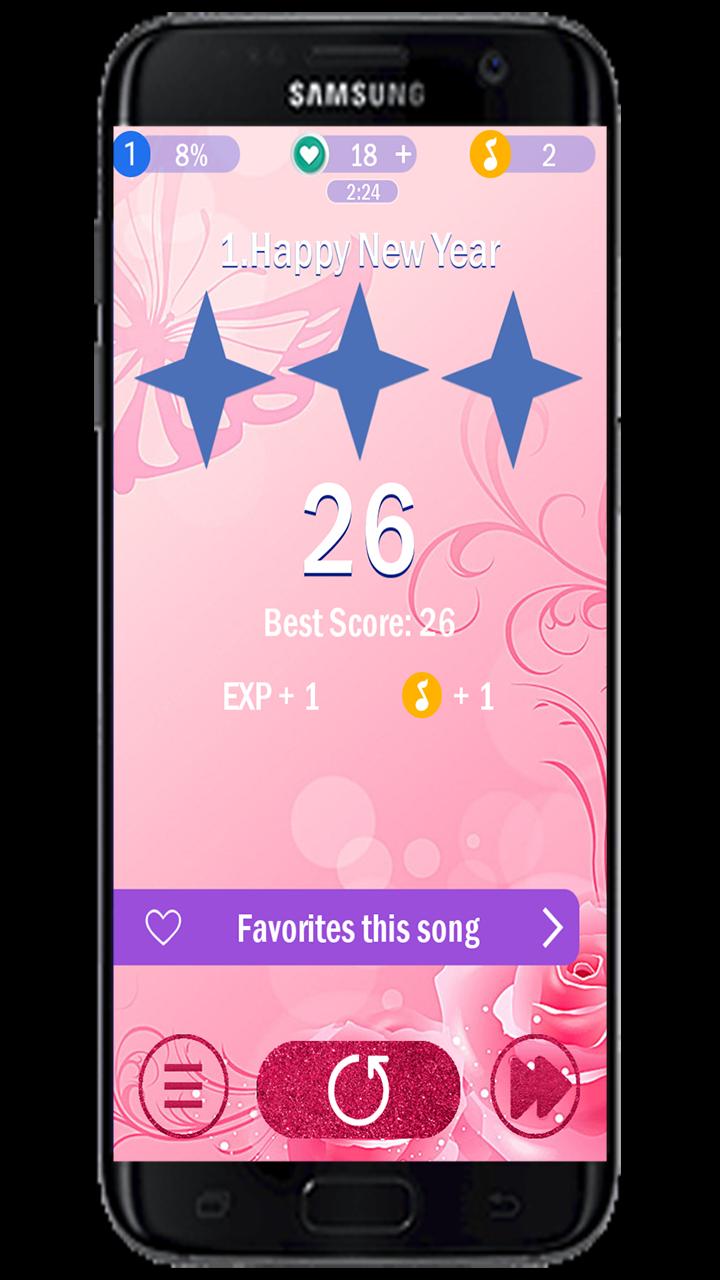 Pink Butterfly Piano Tiles