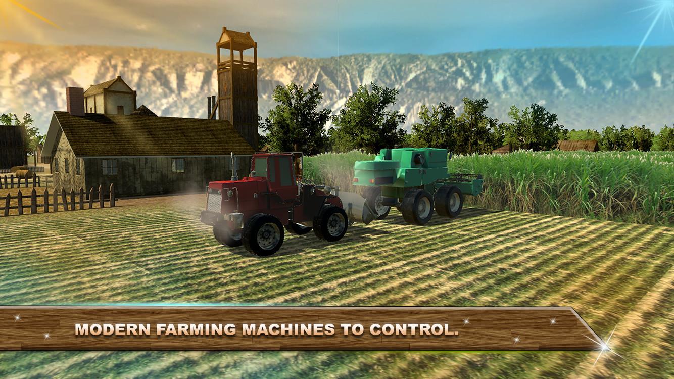 Tractor Driver Harvesting Simulator Game