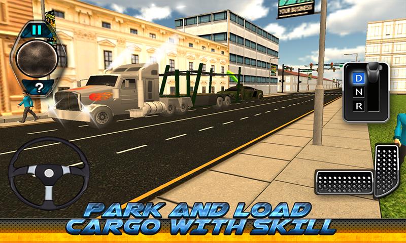 Cargo Transport Truck Driver