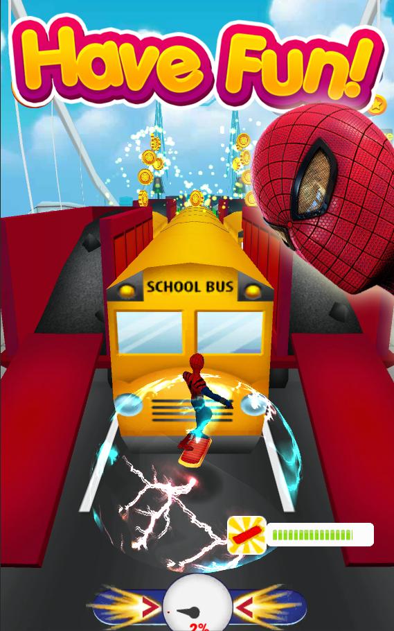 Subway SpiderVerse Rush: avenger spiderman 3D Game