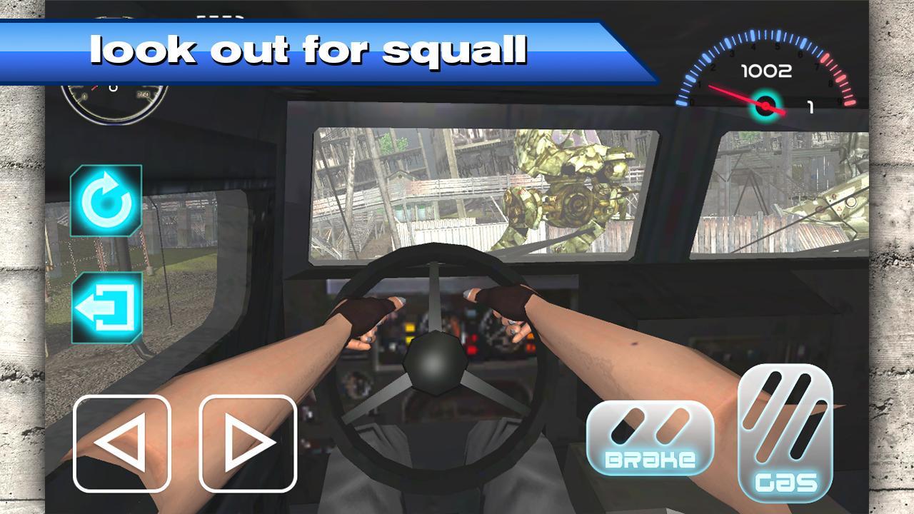 Devastated city SUV Sim