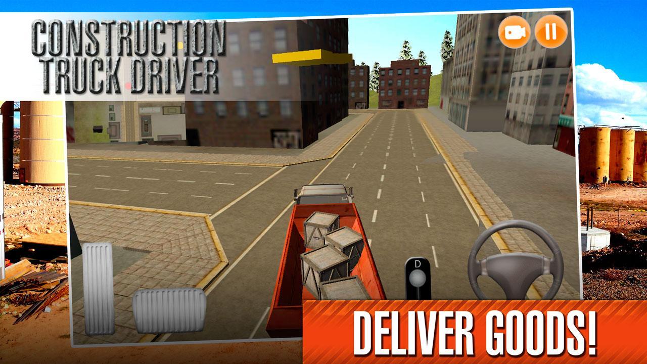 Construction Truck Driver 3D