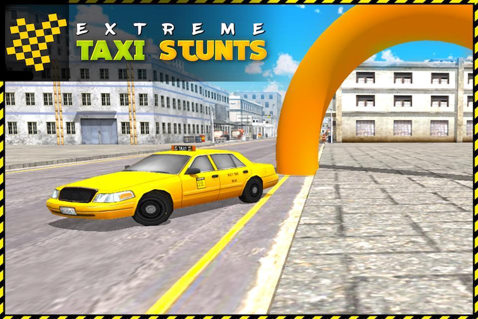 Taxi Crazy Stunts Simulator 3D