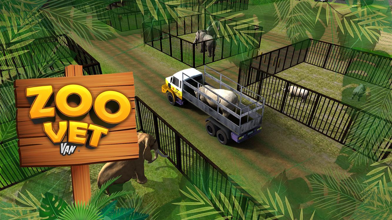 Transport Truck Zoo Animals 3D