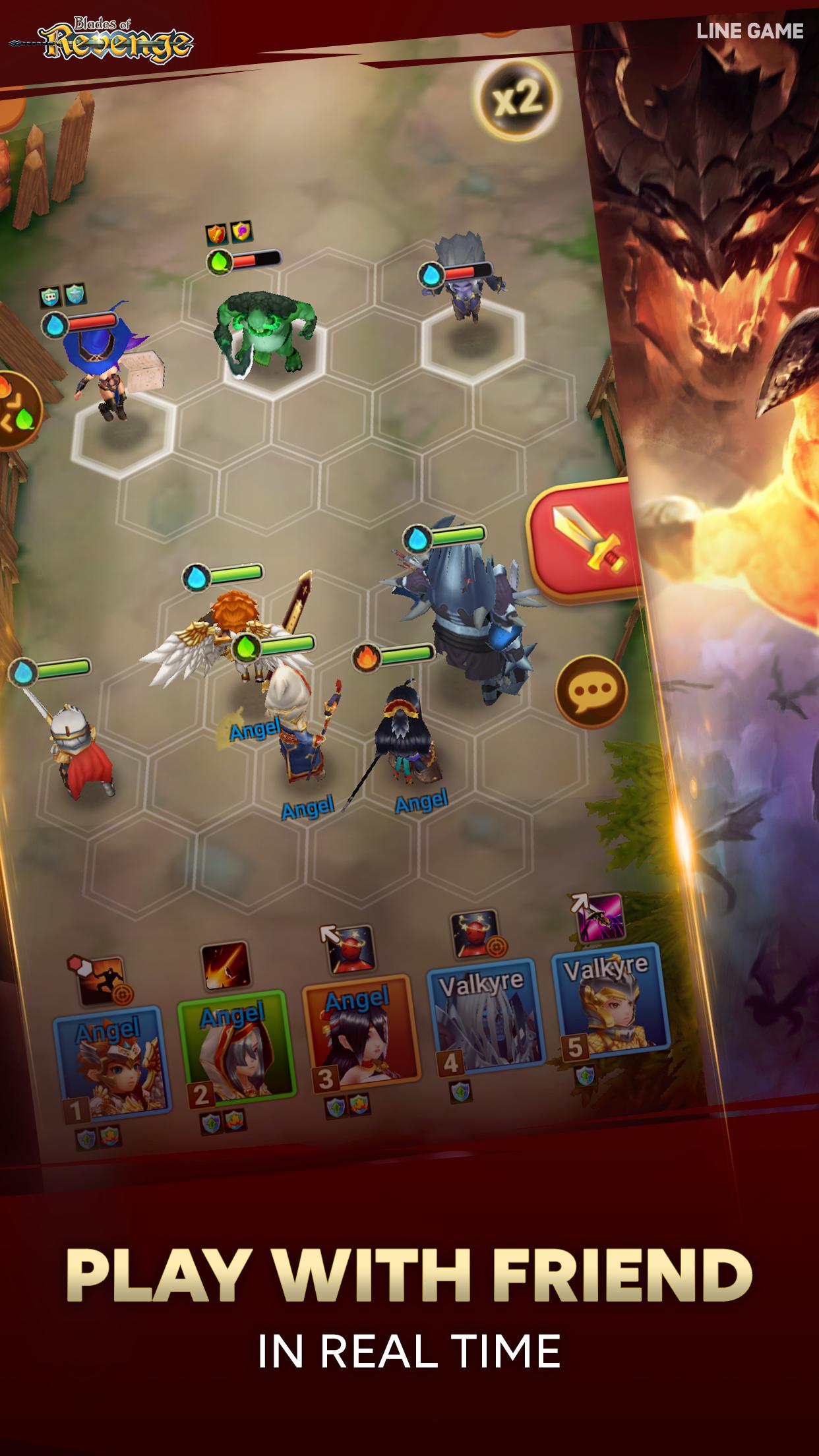 LINE Blades of Revenge