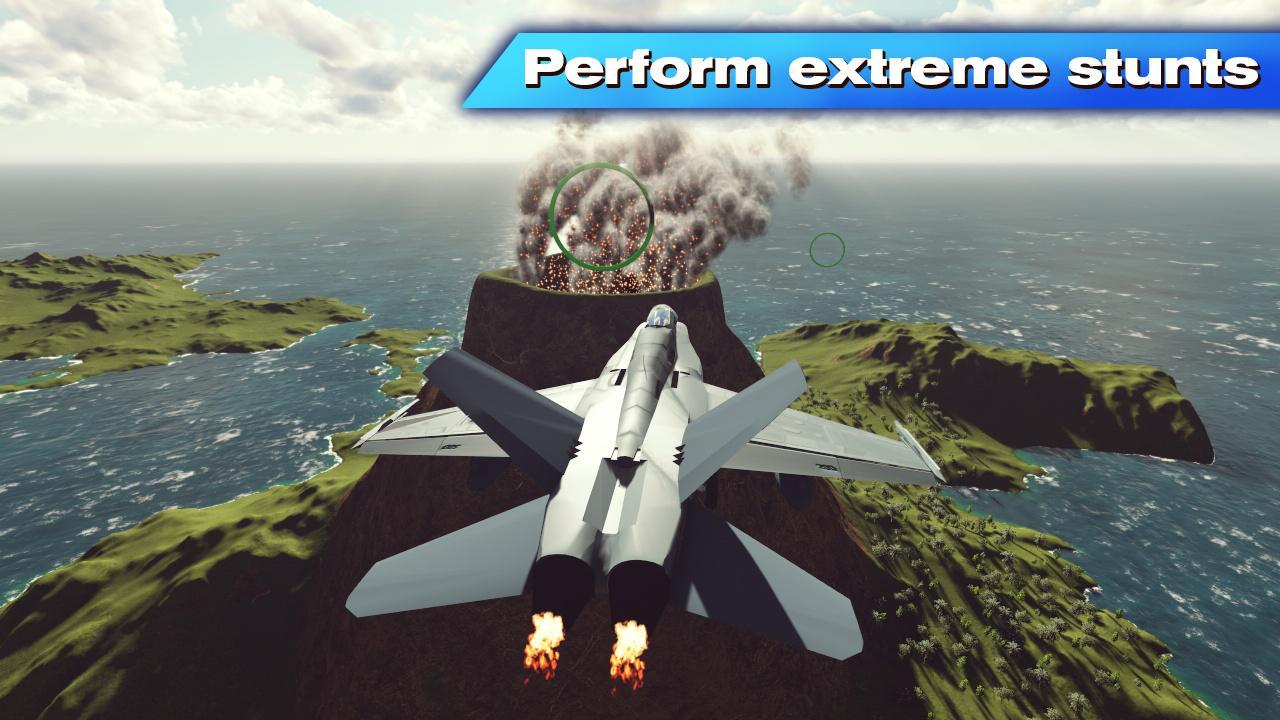 Pilot in Airplane Stunts 3D