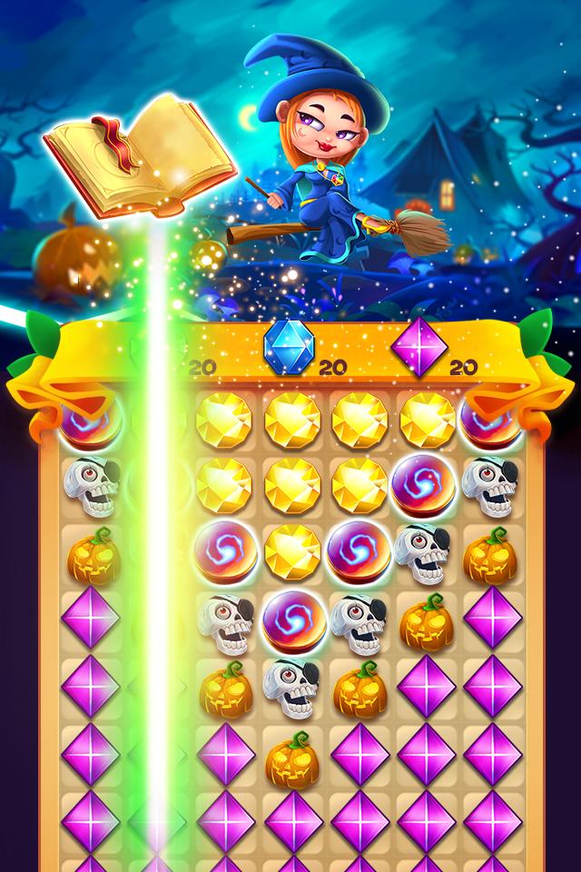 Witch Jewel Puzzle