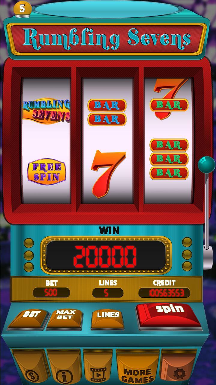 Rumbling Sevens Slot Machine